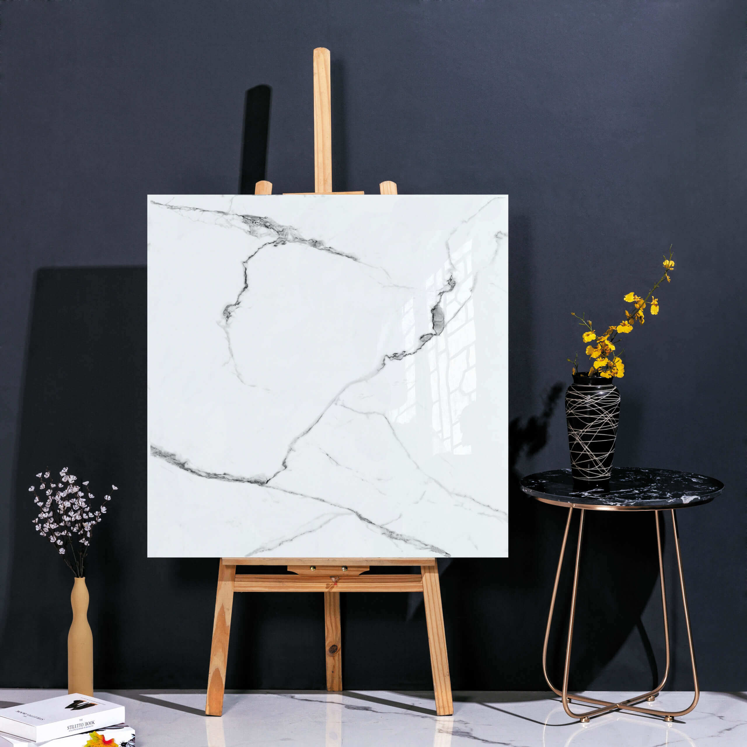 porcelain tile bpck6008 [24×24] utica snow